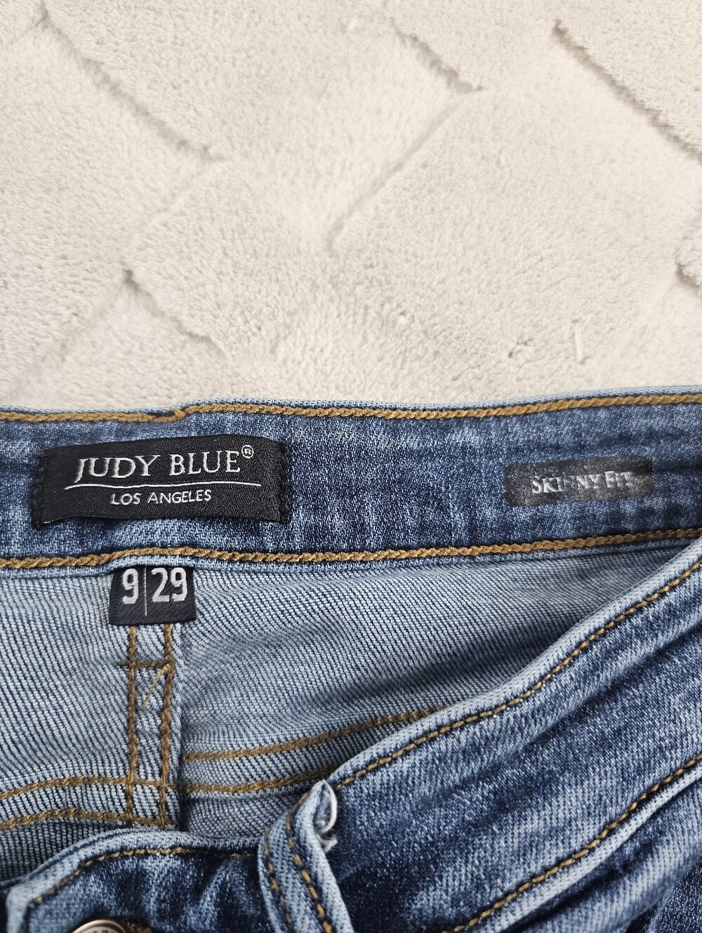Judy Blue Skinny Jeans Womens 29 Dark Wash Stretch Denim - Picture 3 of 9